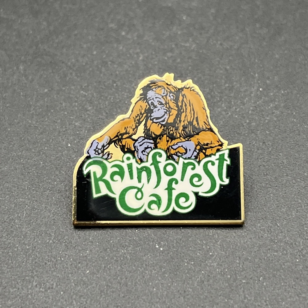 Rainforest Cafe Ozzy Orangutan Lapel Hat Pin